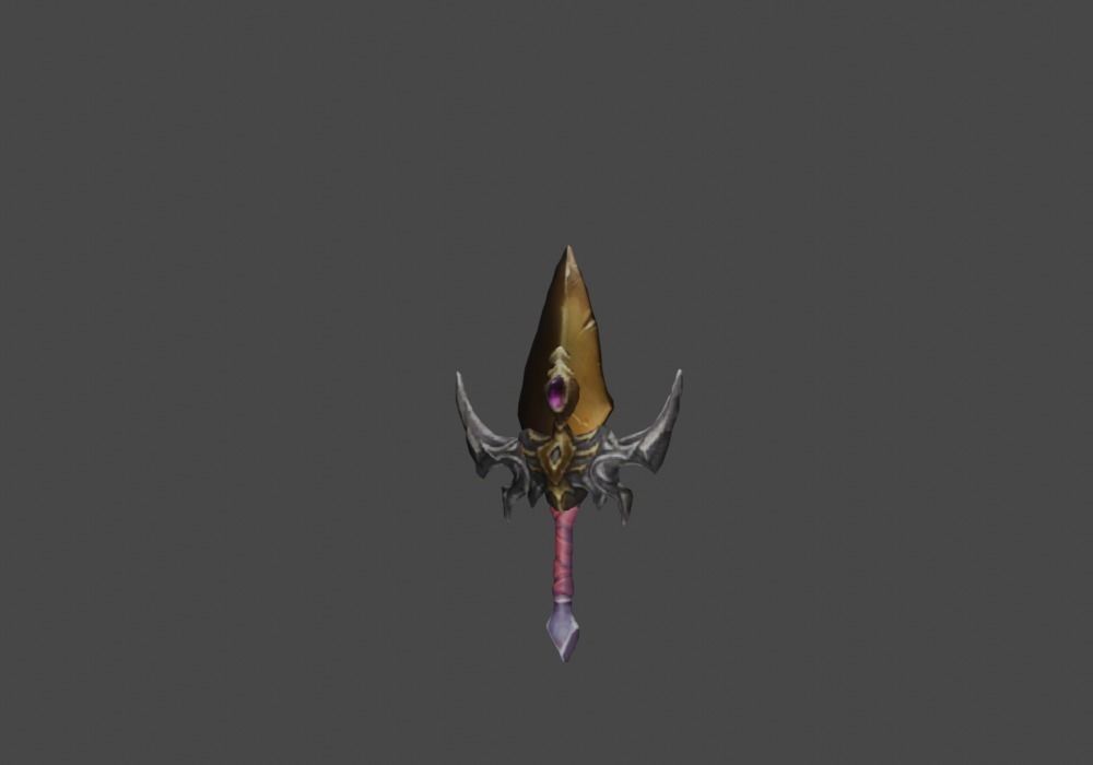 Zeloeman Sword A 55 Low-poly 3D model_19