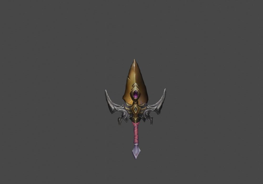Zeloeman Sword A 55 Low-poly 3D model_2