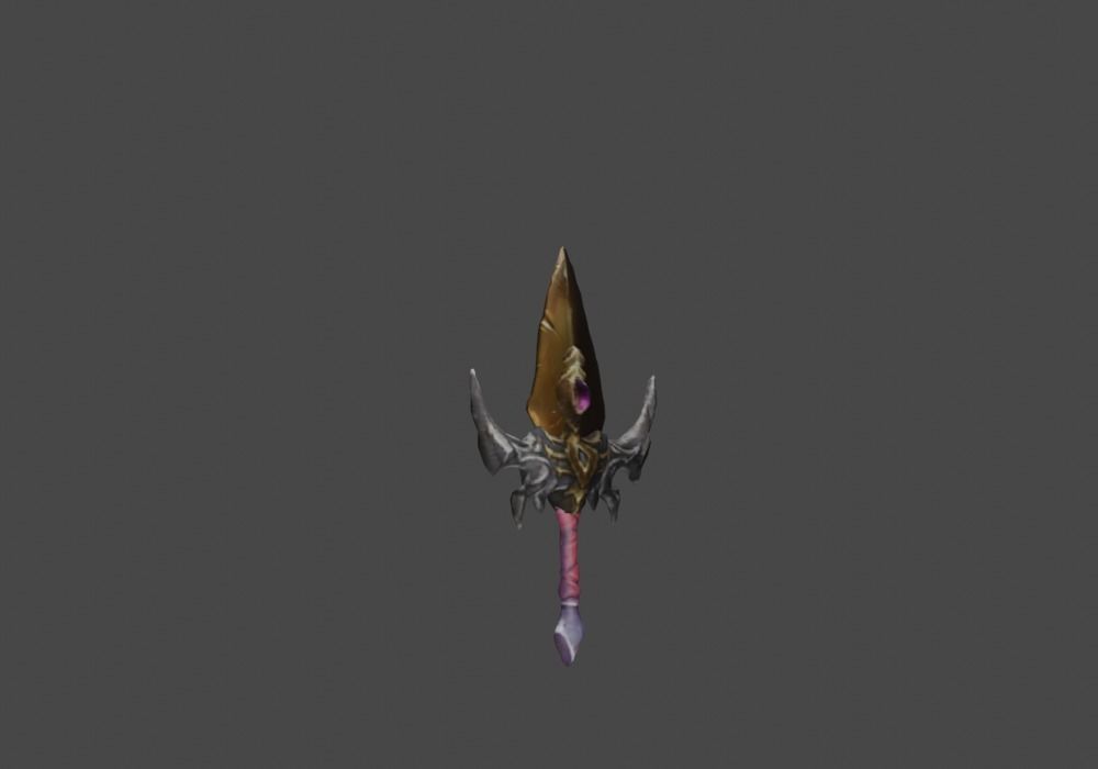 Zeloeman Sword A 55 Low-poly 3D model_8