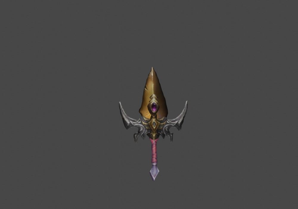 Zeloeman Sword A 55 Low-poly 3D model_3