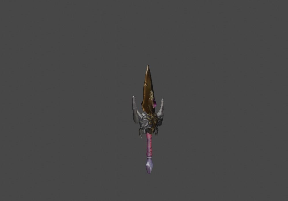 Zeloeman Sword A 55 Low-poly 3D model_10