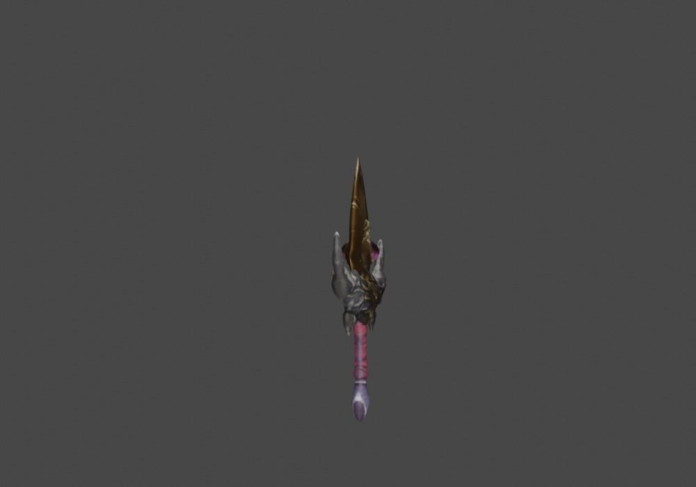 Zeloeman Sword A 55 Low-poly 3D model_11