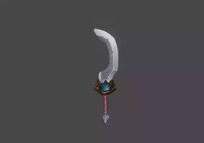 Zeloeman Sword A 51 Low-poly 3D model