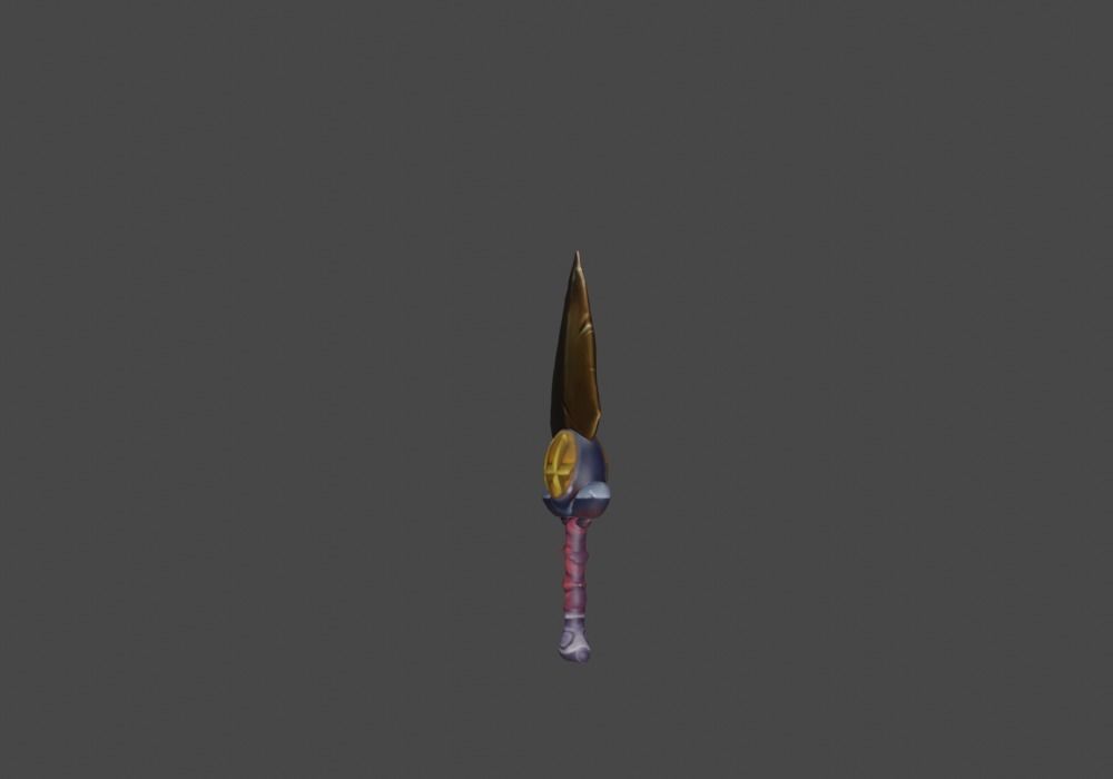 Zeloeman Sword A 50 Low-poly 3D model_15