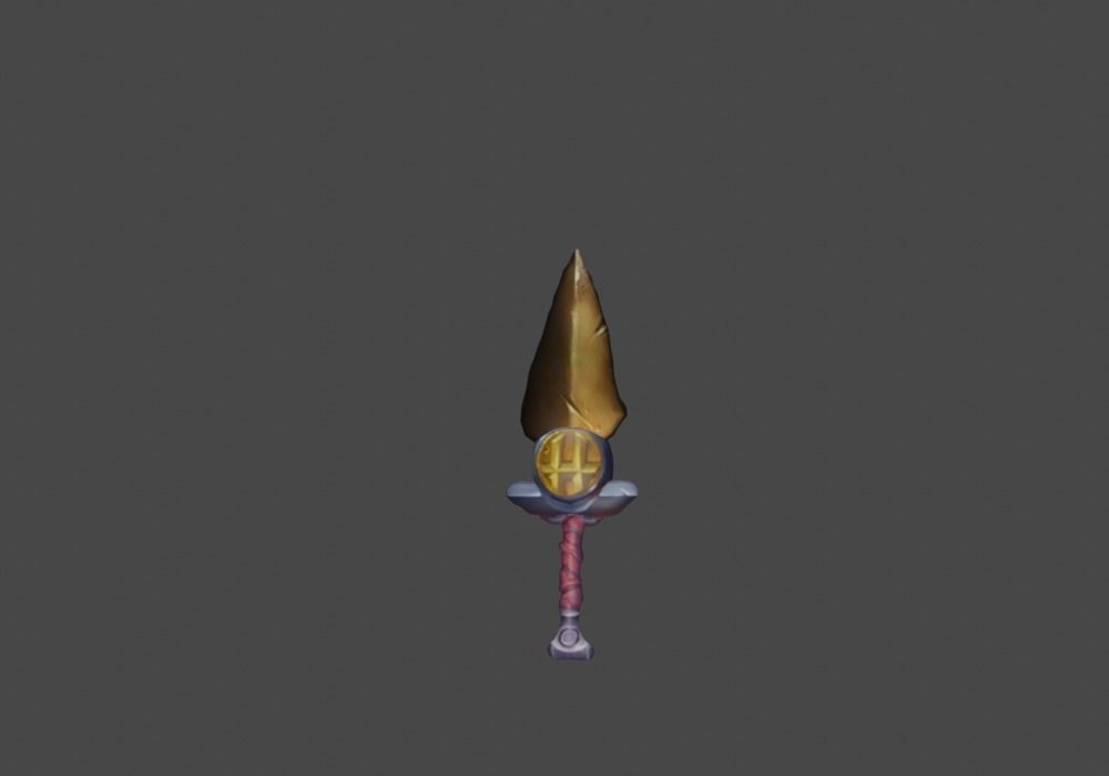 Zeloeman Sword A 50 Low-poly 3D model_21