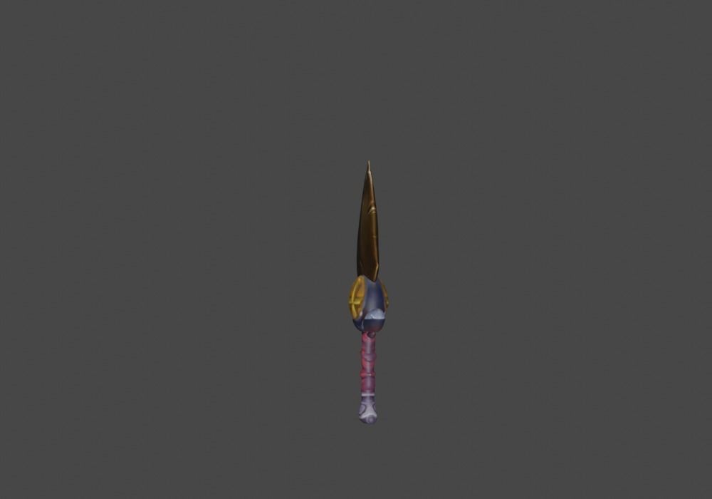 Zeloeman Sword A 50 Low-poly 3D model_14