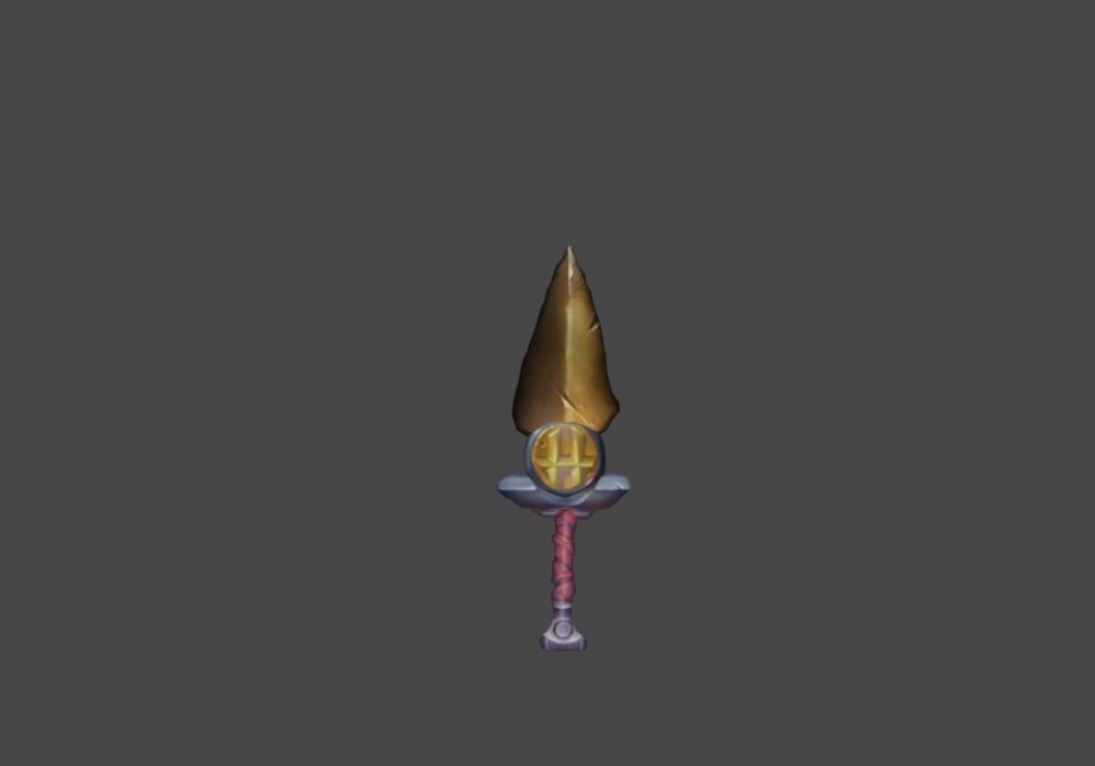 Zeloeman Sword A 50 Low-poly 3D model_24