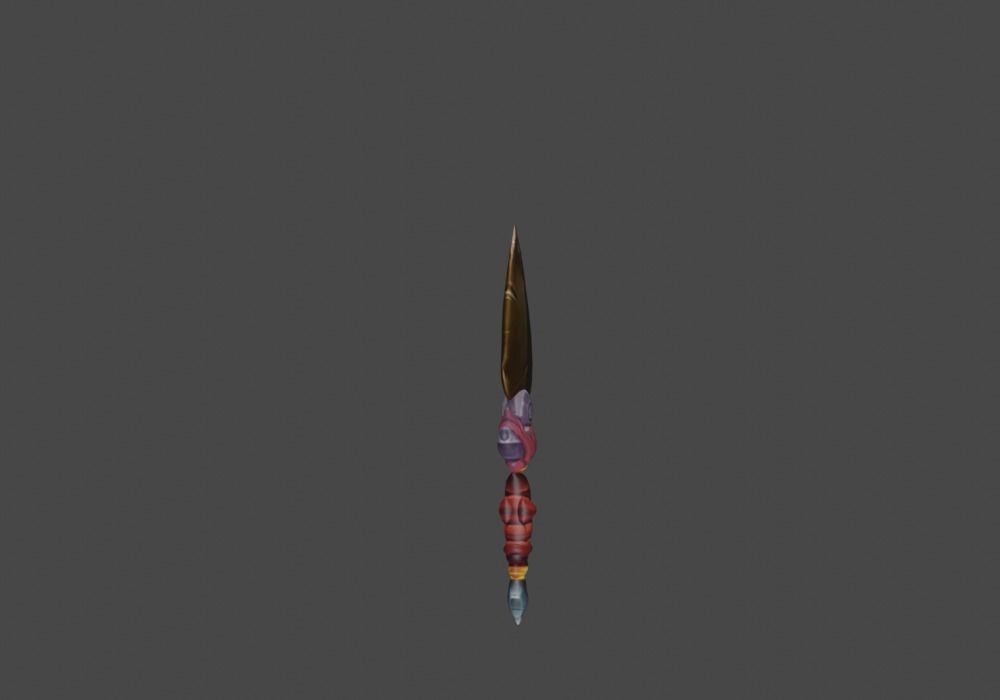 Zeloeman Sword A 5 Low-poly 3D model_11