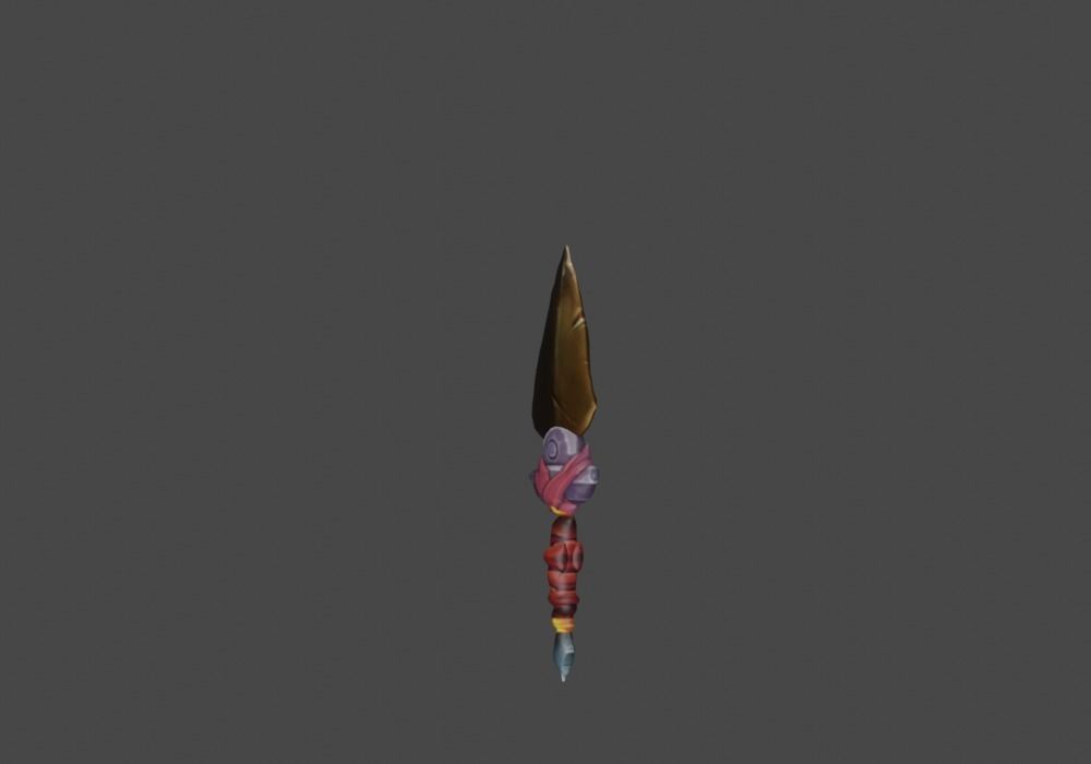 Zeloeman Sword A 5 Low-poly 3D model_16