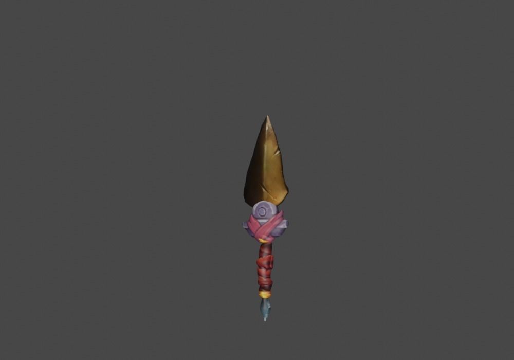 Zeloeman Sword A 5 Low-poly 3D model_19