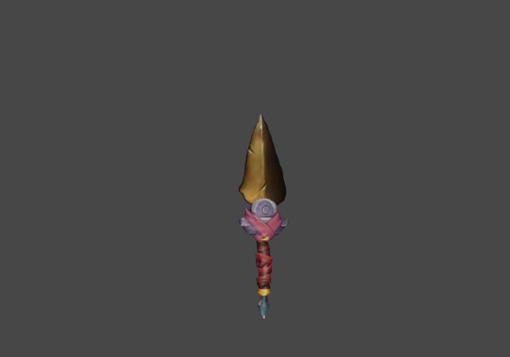 Zeloeman Sword A 5 Low-poly 3D model_5