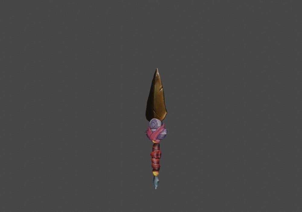 Zeloeman Sword A 5 Low-poly 3D model_17