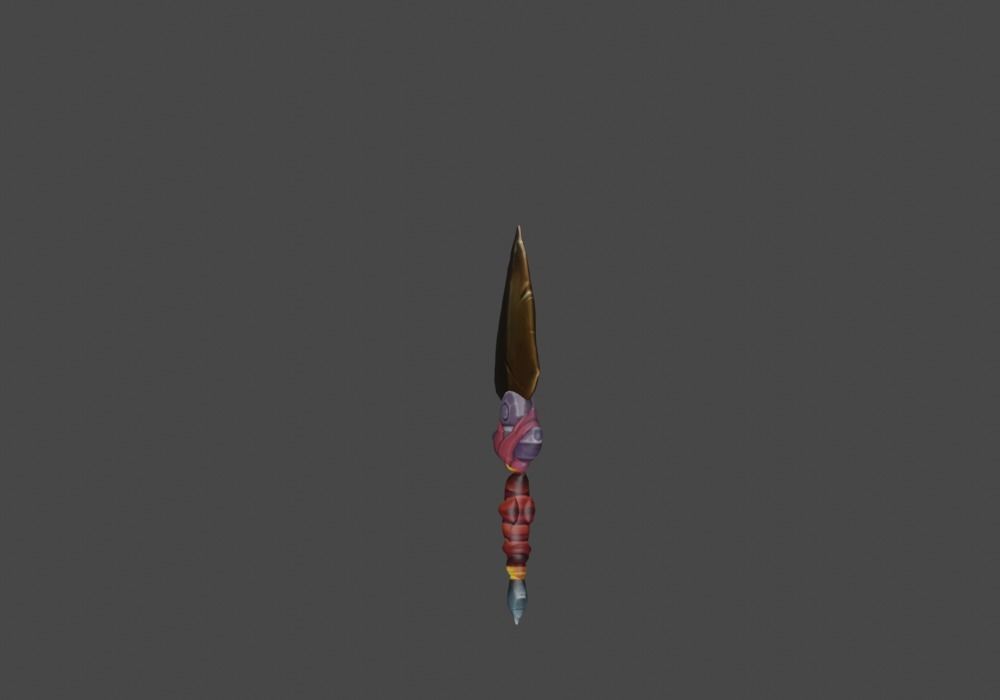 Zeloeman Sword A 5 Low-poly 3D model_15