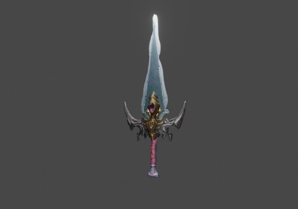 Zeloeman Sword A 49 Low-poly 3D model_19
