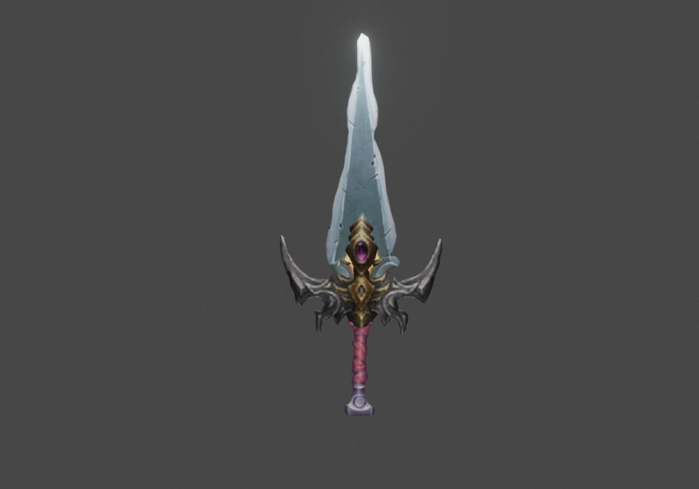 Zeloeman Sword A 49 Low-poly 3D model_25