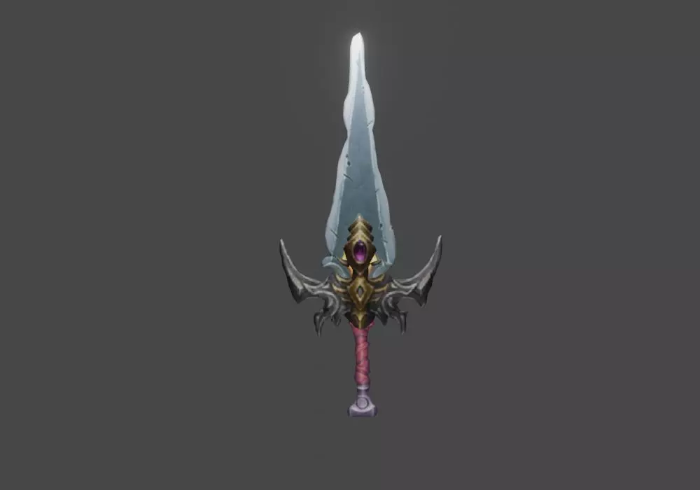 Zeloeman Sword A 49 Low-poly 3D model_0