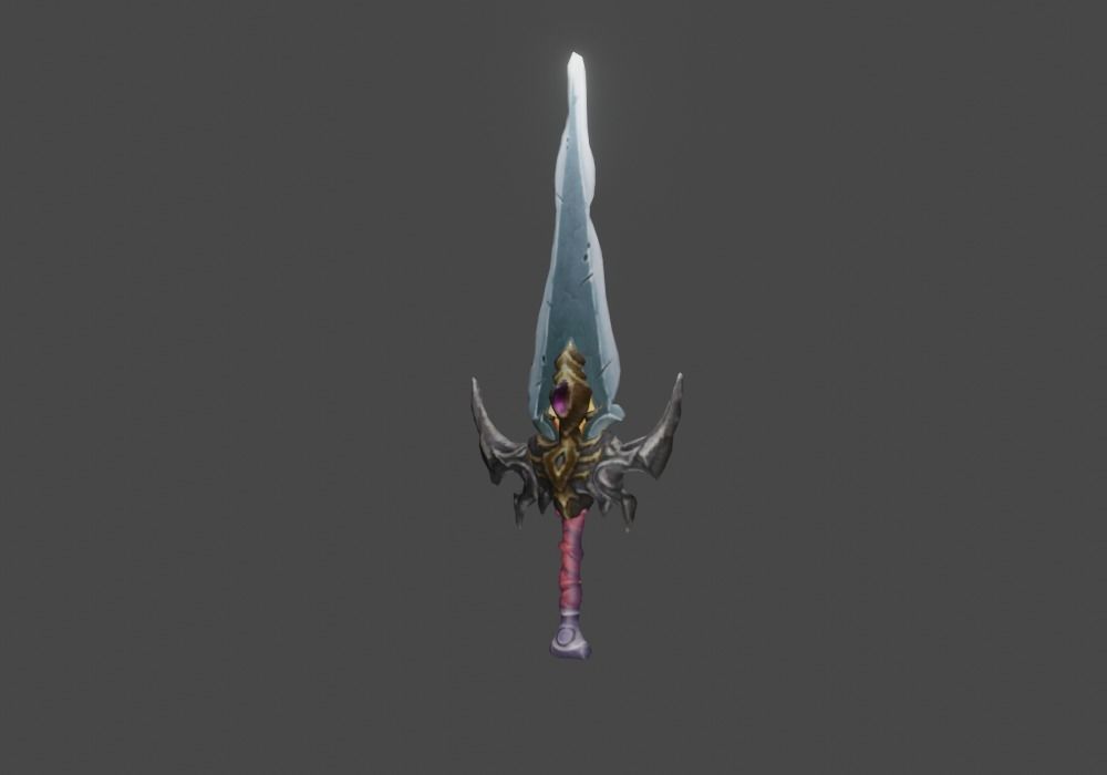 Zeloeman Sword A 49 Low-poly 3D model_18