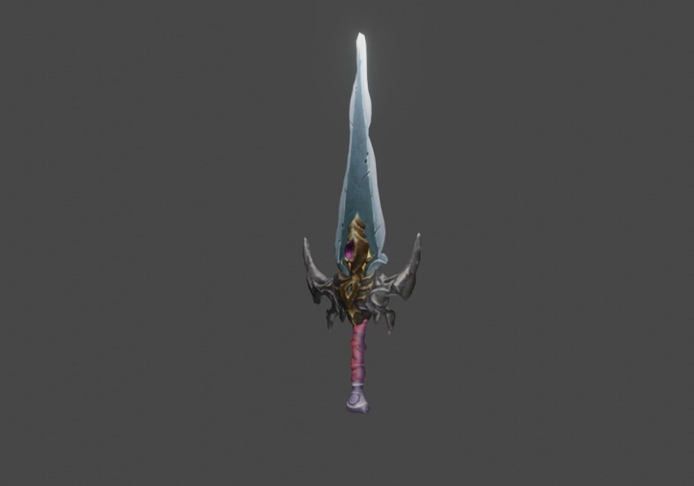 Zeloeman Sword A 49 Low-poly 3D model_17