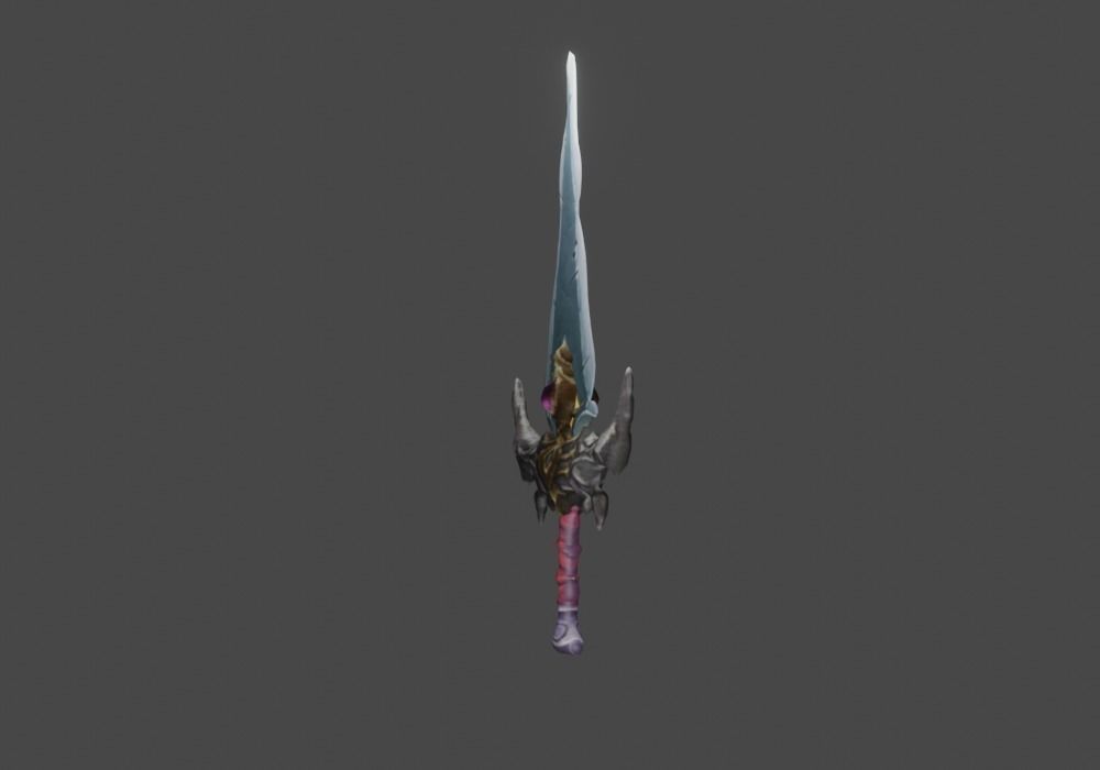 Zeloeman Sword A 49 Low-poly 3D model_15