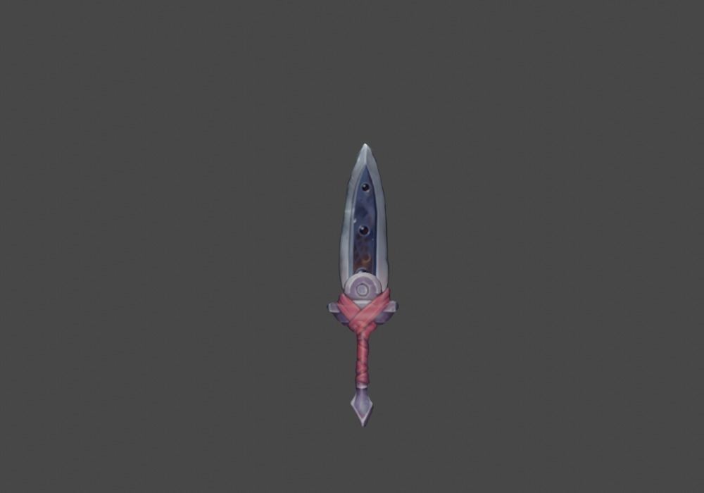 Zeloeman Sword A 48 Low-poly 3D model_23