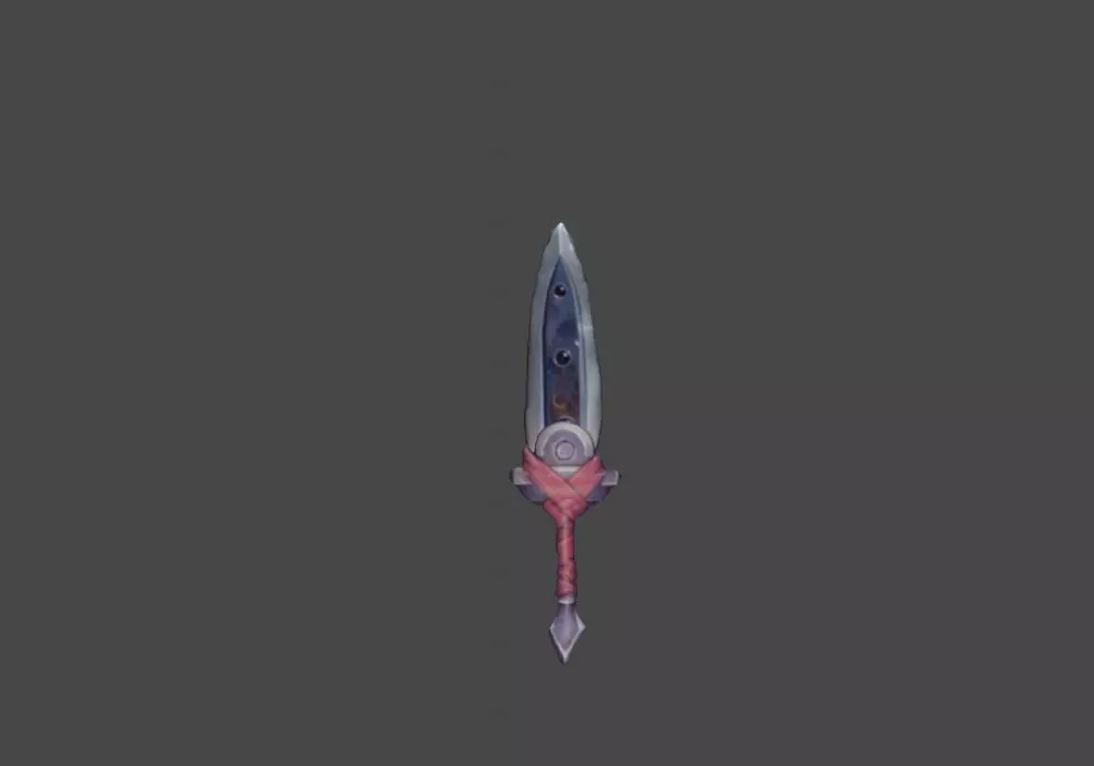 Zeloeman Sword A 48 Low-poly 3D model_0