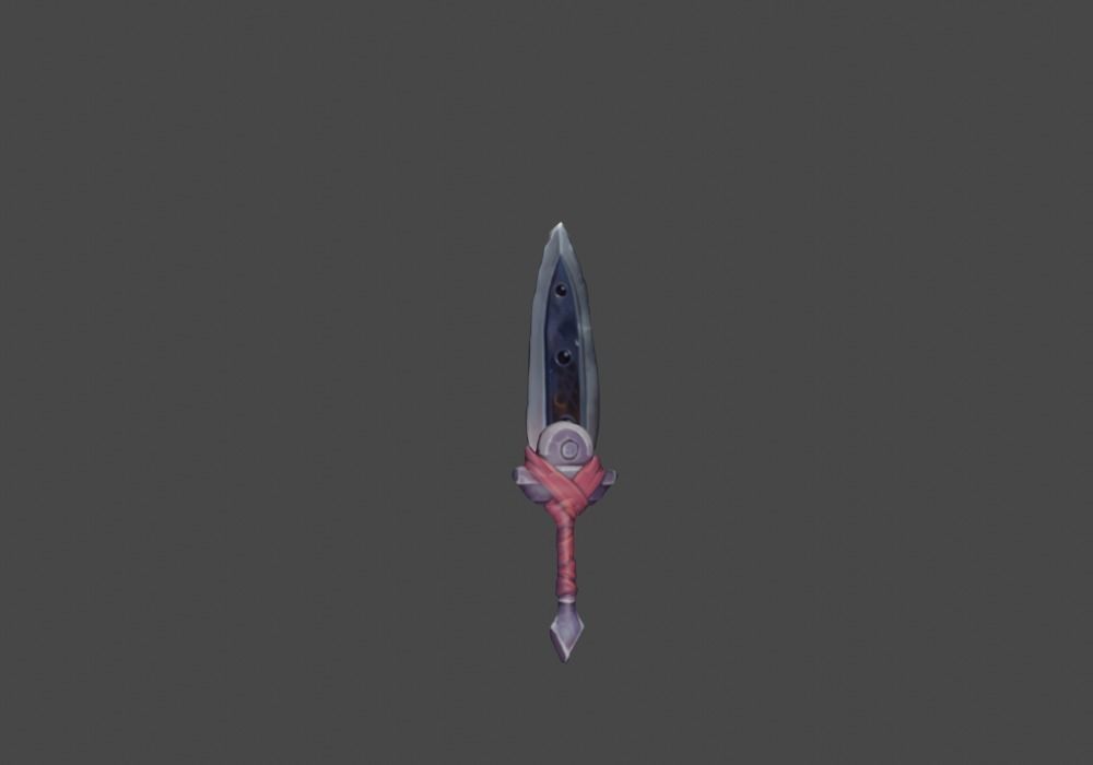 Zeloeman Sword A 48 Low-poly 3D model_5