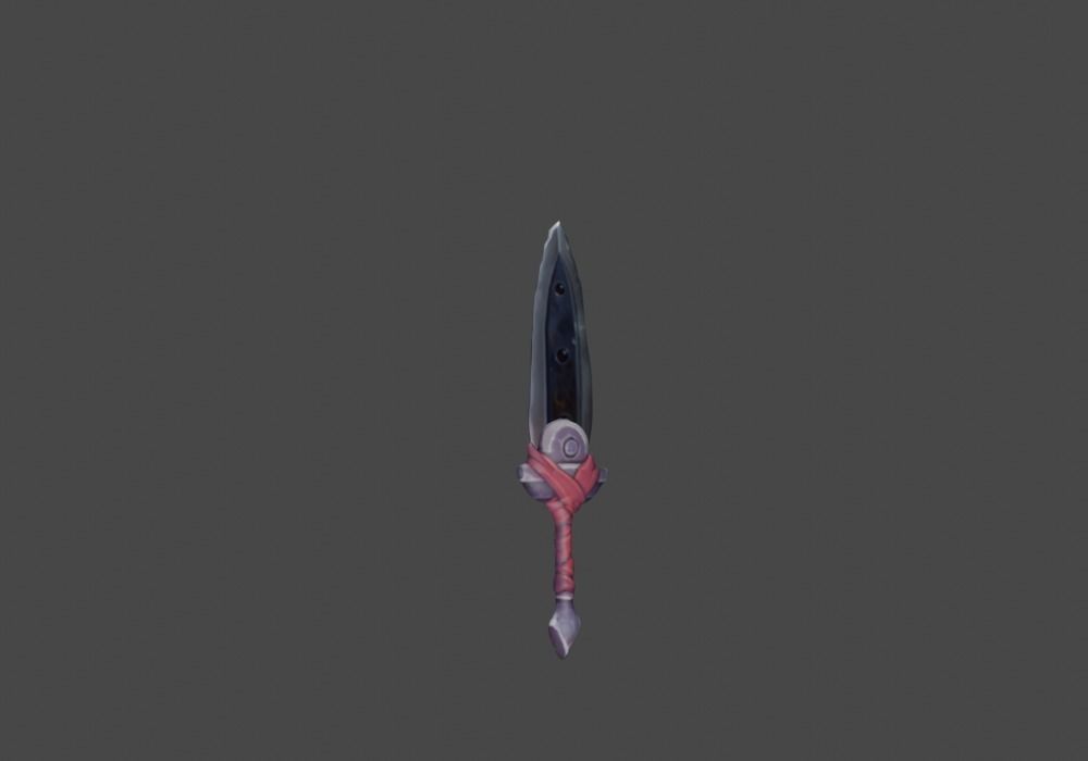 Zeloeman Sword A 48 Low-poly 3D model_7