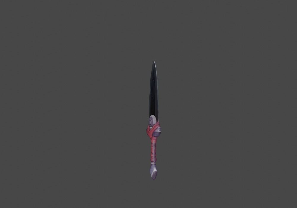 Zeloeman Sword A 48 Low-poly 3D model_15