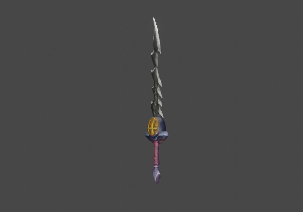 Zeloeman Sword A 47 Low-poly 3D model_16