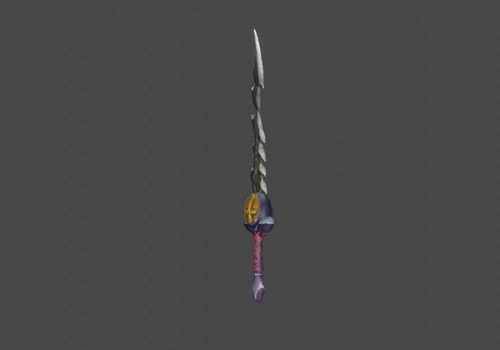 Zeloeman Sword A 47 Low-poly 3D model_15