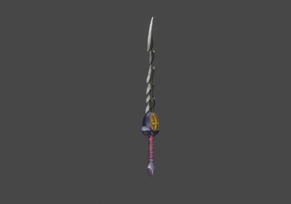 Zeloeman Sword A 47 Low-poly 3D model_10