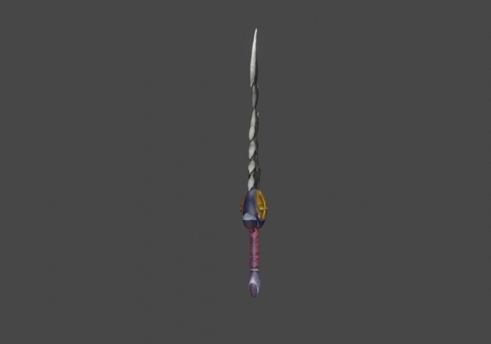 Zeloeman Sword A 47 Low-poly 3D model_11