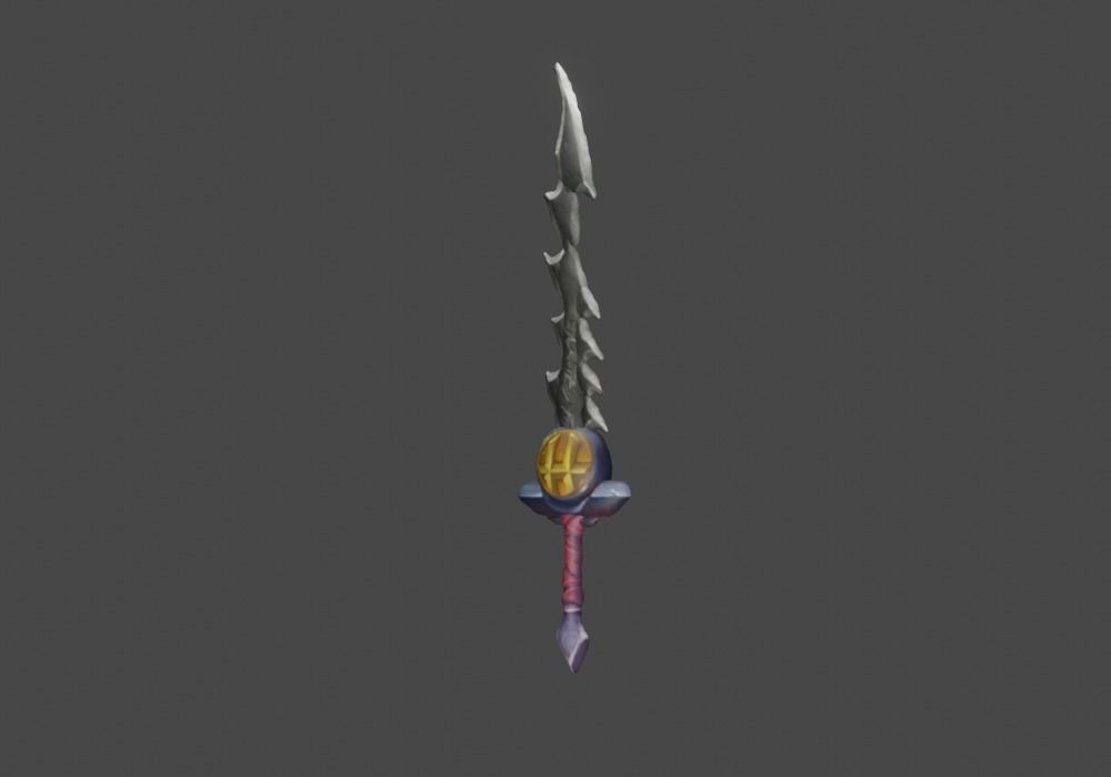 Zeloeman Sword A 47 Low-poly 3D model_18