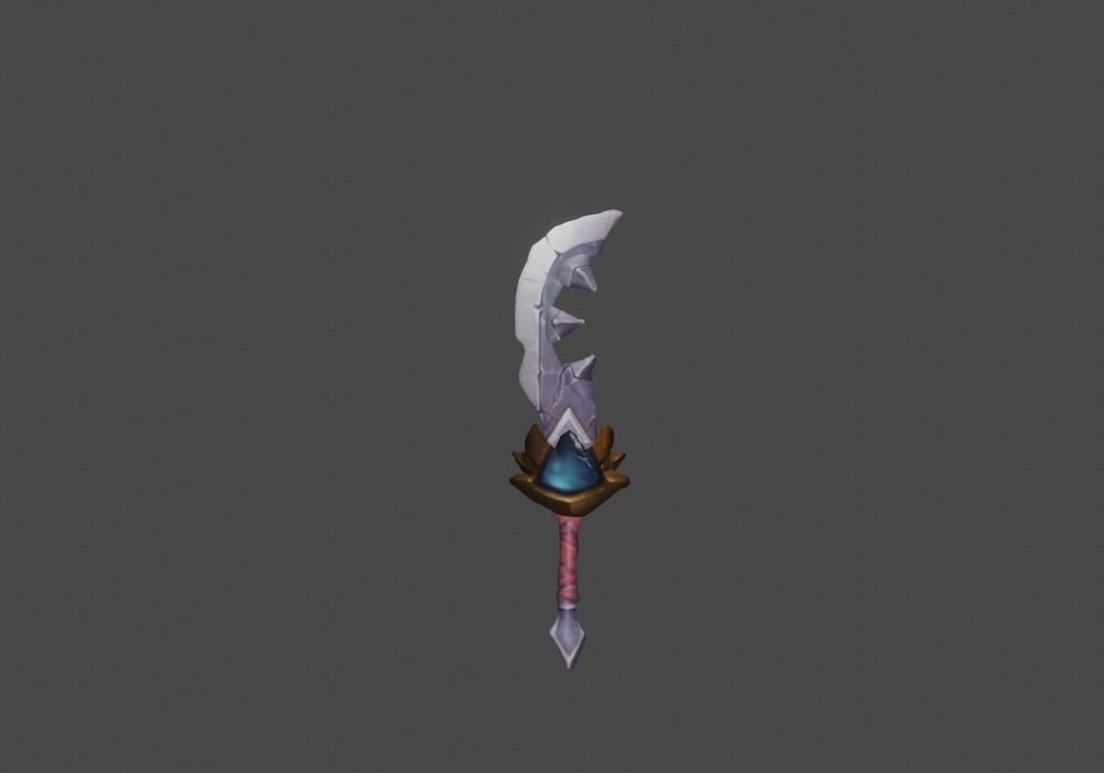 Zeloeman Sword A 46 Low-poly 3D model_24