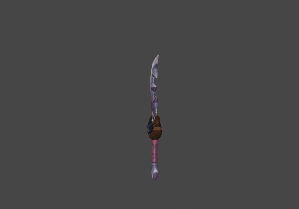 Zeloeman Sword A 46 Low-poly 3D model_14