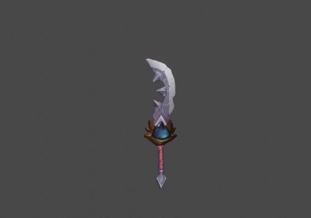 Zeloeman Sword A 46 Low-poly 3D model_4