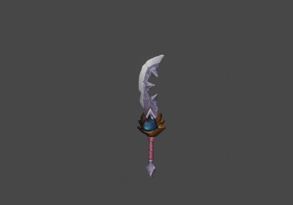 Zeloeman Sword A 46 Low-poly 3D model_19