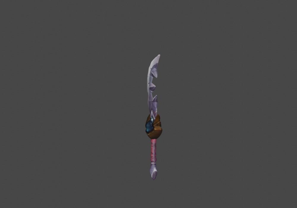 Zeloeman Sword A 46 Low-poly 3D model_15