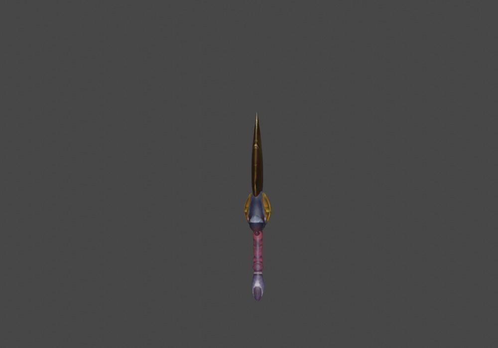 Zeloeman Sword A 45 Low-poly 3D model_12
