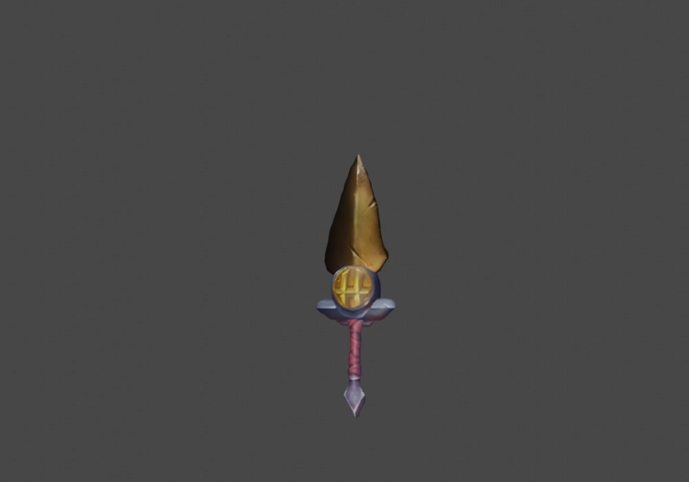 Zeloeman Sword A 45 Low-poly 3D model_20