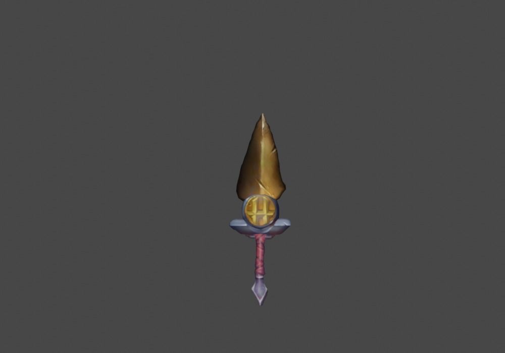 Zeloeman Sword A 45 Low-poly 3D model_23