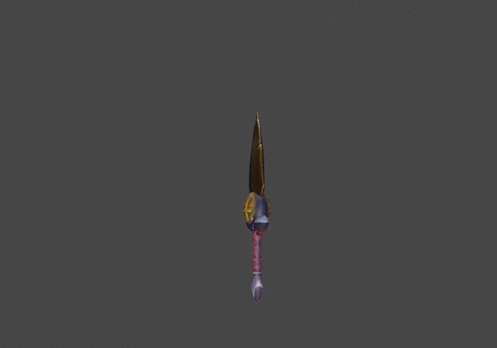 Zeloeman Sword A 45 Low-poly 3D model_14