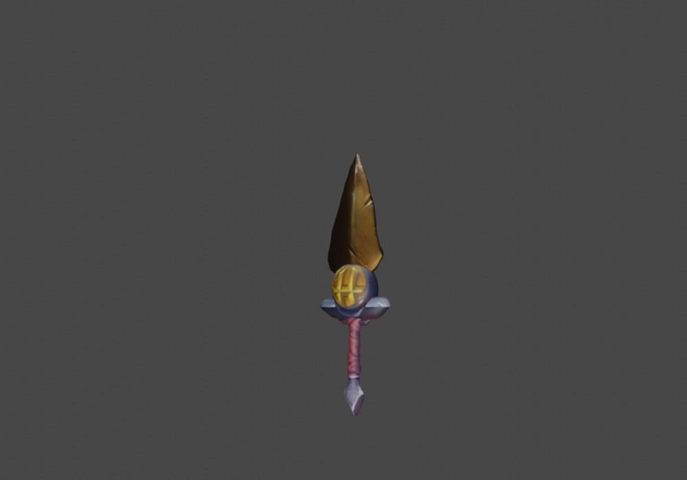 Zeloeman Sword A 45 Low-poly 3D model_18