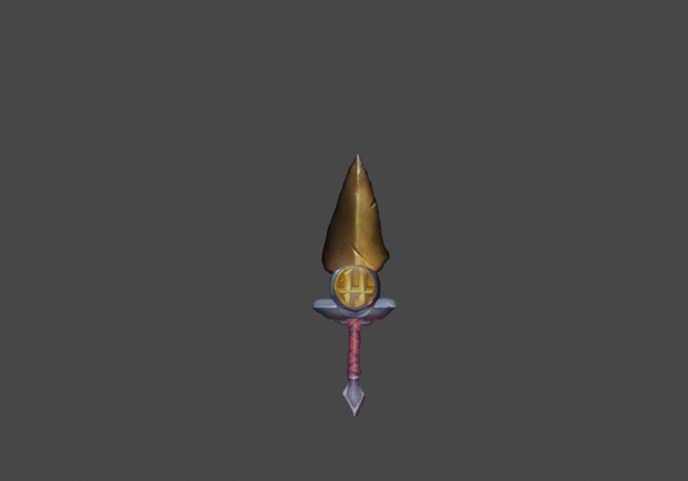 Zeloeman Sword A 45 Low-poly 3D model_25