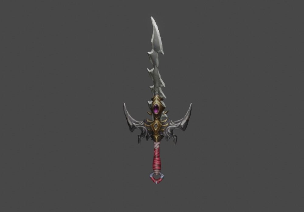 Zeloeman Sword A 42 Low-poly 3D model_21