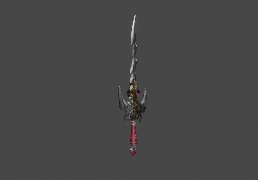 Zeloeman Sword A 42 Low-poly 3D model_10