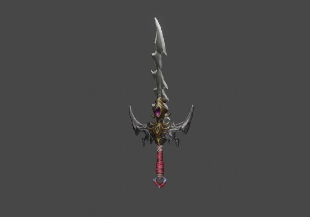 Zeloeman Sword A 42 Low-poly 3D model_19