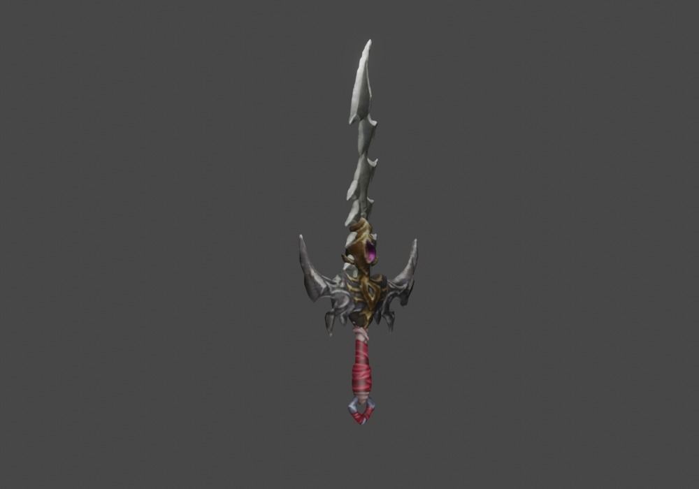 Zeloeman Sword A 42 Low-poly 3D model_8