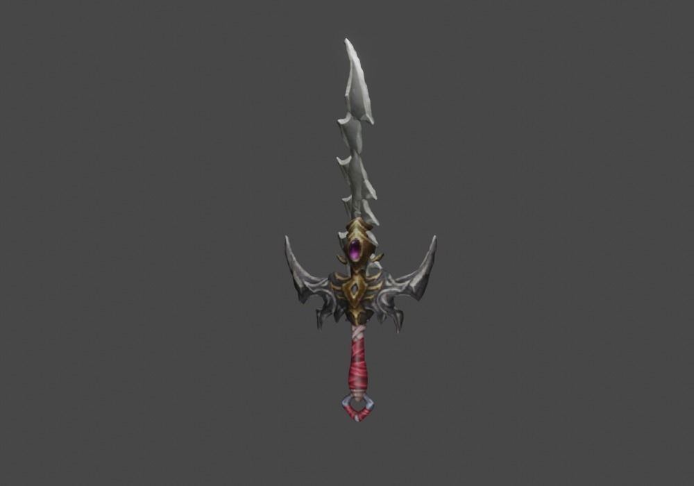 Zeloeman Sword A 42 Low-poly 3D model_20