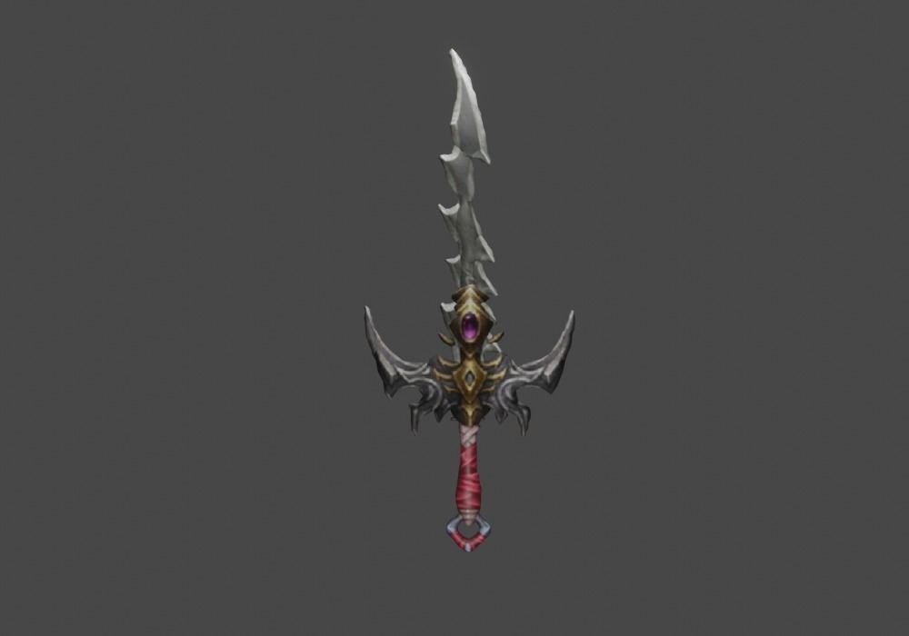 Zeloeman Sword A 42 Low-poly 3D model_24